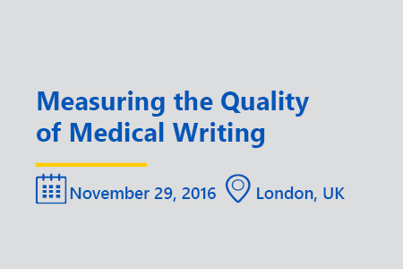 Measuring-the-Quality-of-medical-writing-think-tank-london-november-2016